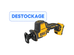 DESTOCKAGE : Scie sabre Compacte XR 12V 2Ah Li-Ion Brushless DeWALT + 2 batteries et 1 chargeur - DEWALT