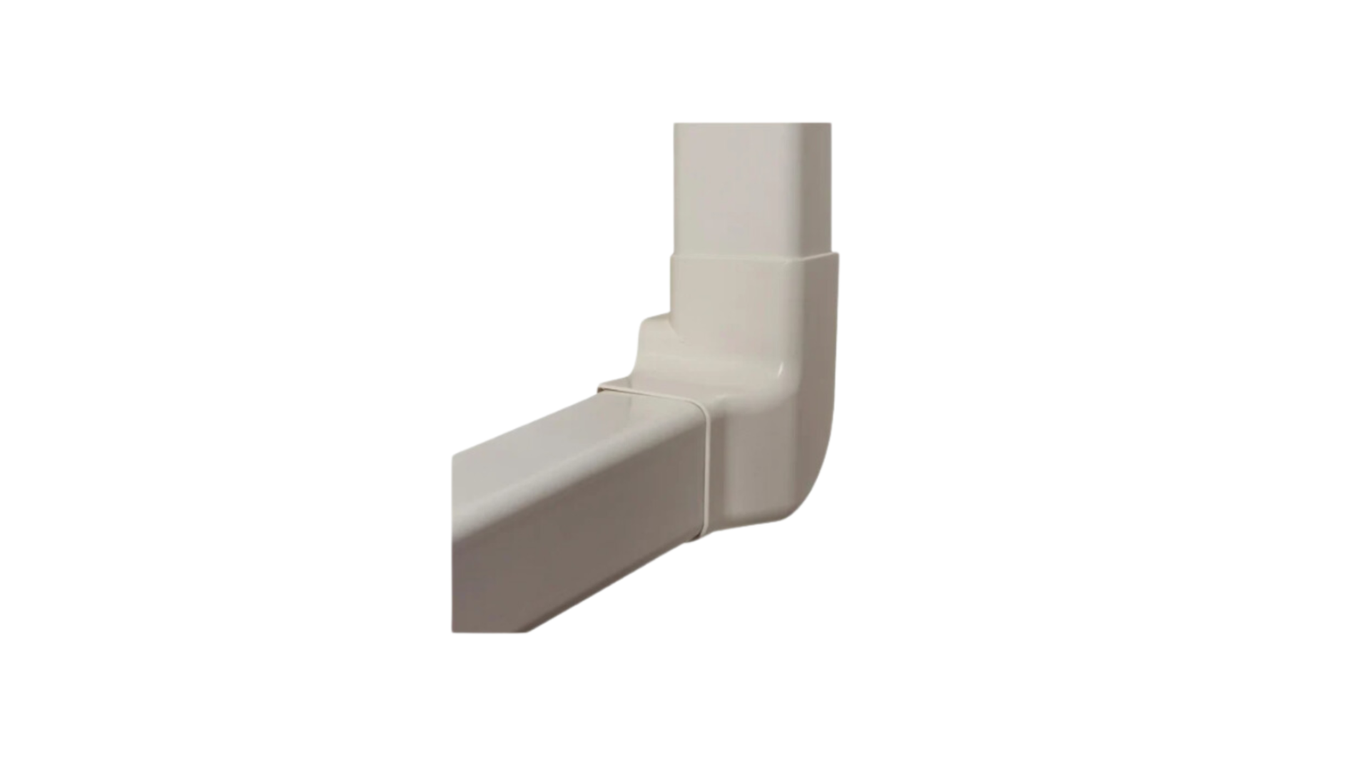 Angle vertical gauche 80x60 ivoire (carton de 4 pièces) - IMPERIALE