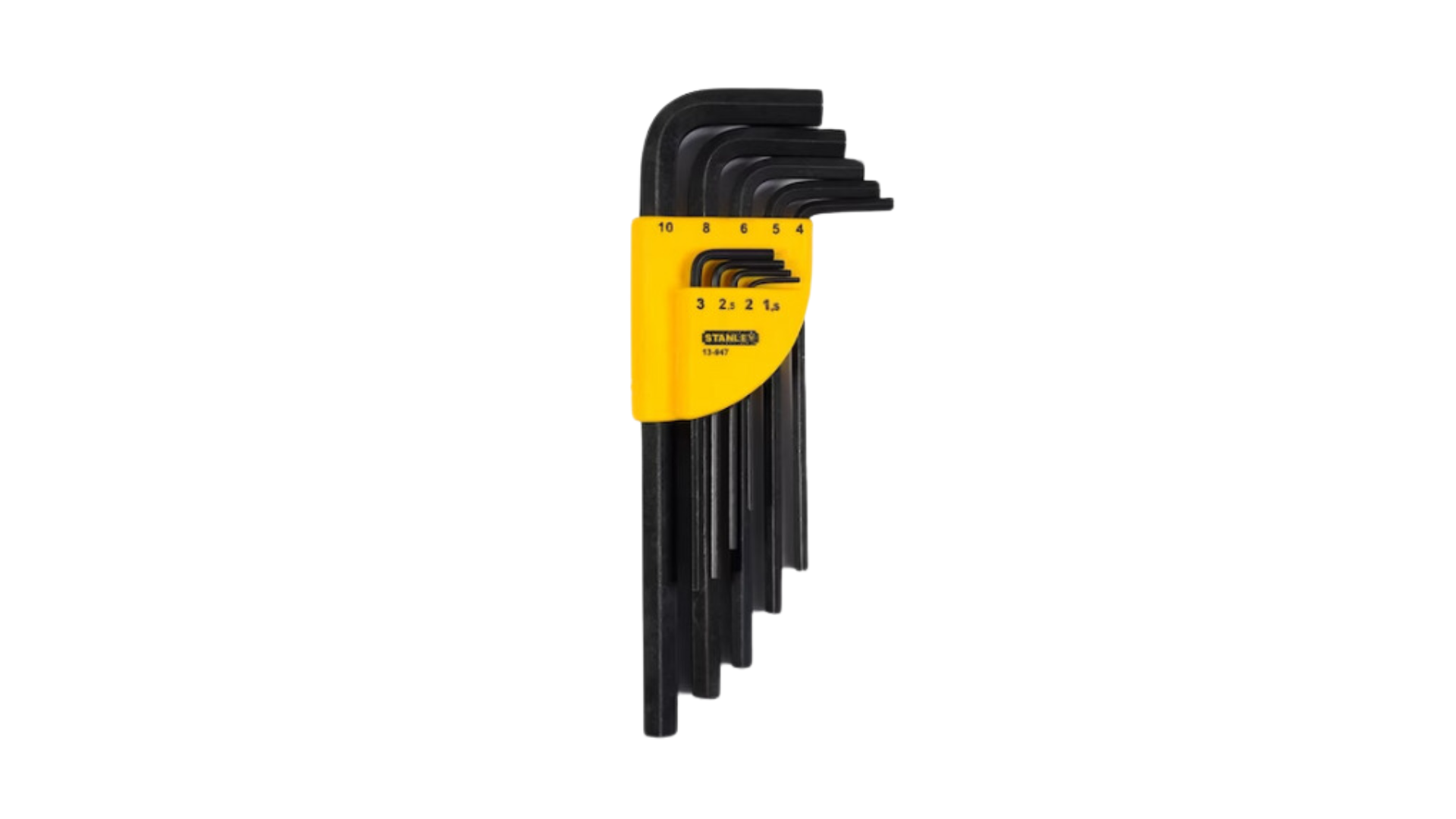 Clés Allen longue - Jeu 9 pcs - STANLEY