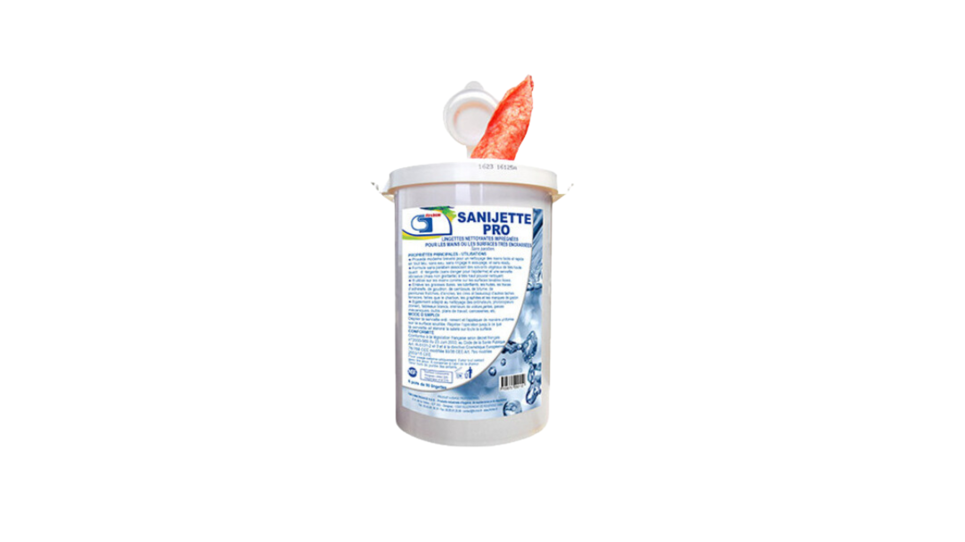 SANIJETTE PRO 40 (seau de 40 lingettes) - FIRCHIM