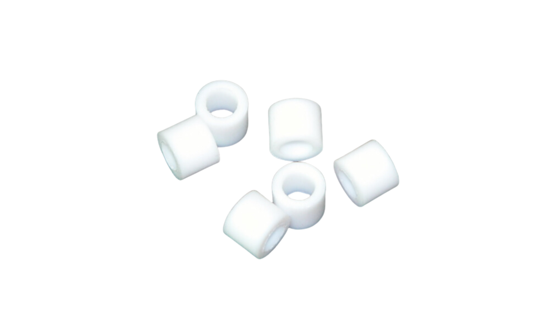 Joints téflon pour tuyau flexible de charge 1/4" - blanc (Lot de 10p)