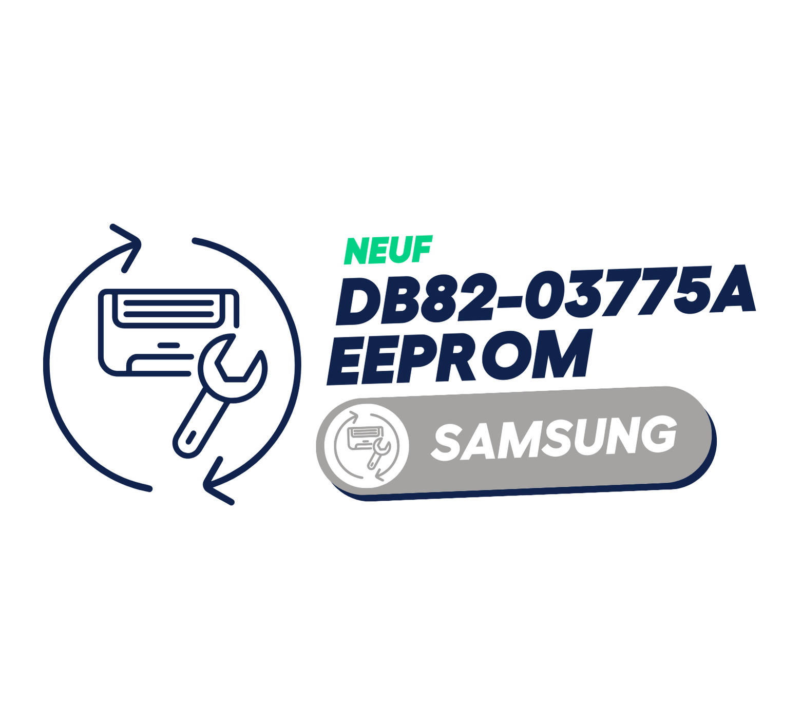 SAMSUNG - DB82-03775A - EEprom pour AJ068MCJ3EH (neuf)