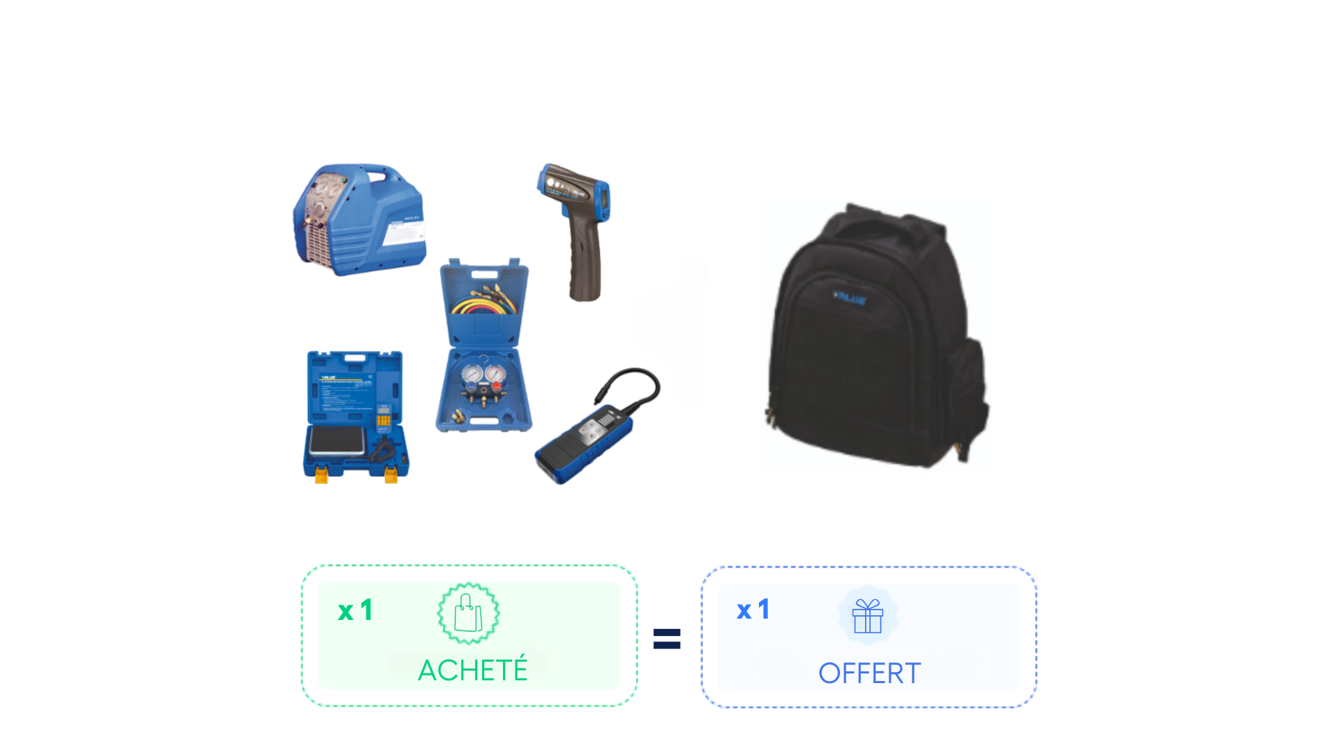Pack : KIT outillage pour ADC acheté = 1 Sac à dos Value OFFERT