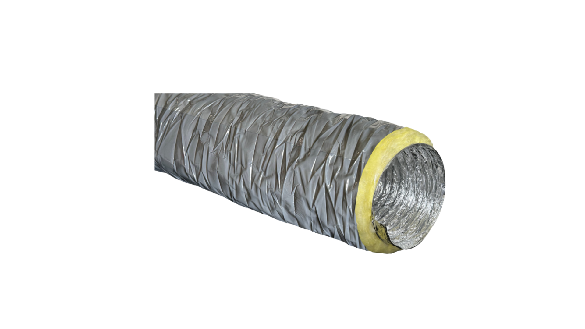 Gaine souple Aluminium - Jaquette PVC - Ø 127 mm - 1x6 m - ACOMAT
