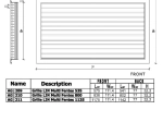 Kit grille linéaire multi-fentes 800x80 mm + Plenum de soufflage linéaire ABS 800 mm piquage 200mm