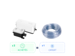 Pack : 3 pompes VALUE-S1 = 1 tuyaux cristal 6x9mm de 50m OFFERT