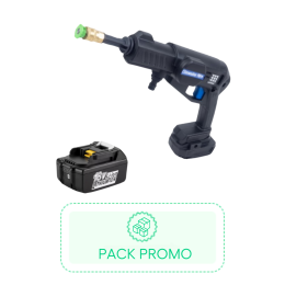 Pack : Pistolet nettoyeur haute pression sans fil + Batterie 18V - 5.0 ah