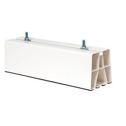 Support sol plastique 450mmx100mm (lot de 3 paires) - XTRA