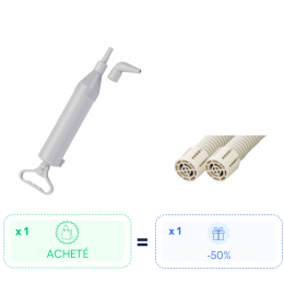 Pack : Pompe manuelle + capuchon à - 50%