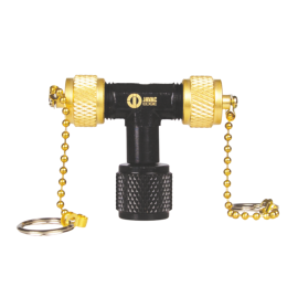 Veloci-tee 3/8 Valve T pour vide/charge - JAVAC