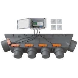 Régulation BAILLZONING - PACK DE REGULATION A 4 ZONES 5 volets motorisés (ecotaxe 0,60€) - BAILLINDUSTRIE