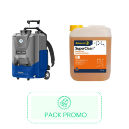 Pack : Evoclean nettoyeur sans fil tout intégré + Superclean 5L