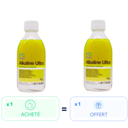 1 ALKALINE ULTRA acheté = 1 offert ! Nettoyant, dégraissant et dépolluant pour condenseur