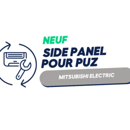 Side panel (L) pour PUZ-M100YKA2 - MITSUBISHI ELECTRIC
