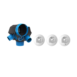 Kit VMC Hygrocosy BC / Simple flux hygroréglable - ATLANTIC VENTILATION