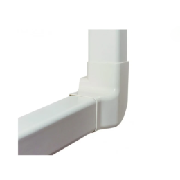 Angle vertical gauche 80x60 blanc (carton de 4 pièces) - IMPERIALE