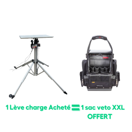 1 lève charge portable JAVAC acheté = 1 SAC VETO TP XXL OFFERT