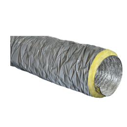 Gaine souple Aluminium - Jaquette  PVC - Ø 127 mm - 1x6 m - ACOMAT