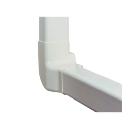 Angle vertical droit 80x60 blanc (carton de 4 pièces) - IMPERIALE