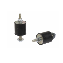 Amortisseurs cylindriques M8 30X20mm 70kg/amort (sachet x4) - VECAMCO